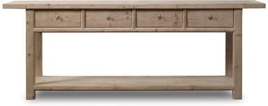 Artissance Long Amalfi Console Table with 4 Drawers 90 inches