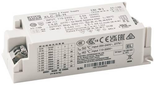 MEAN WELL XLC-25-12 LED-Treiber 25.2W 1St.