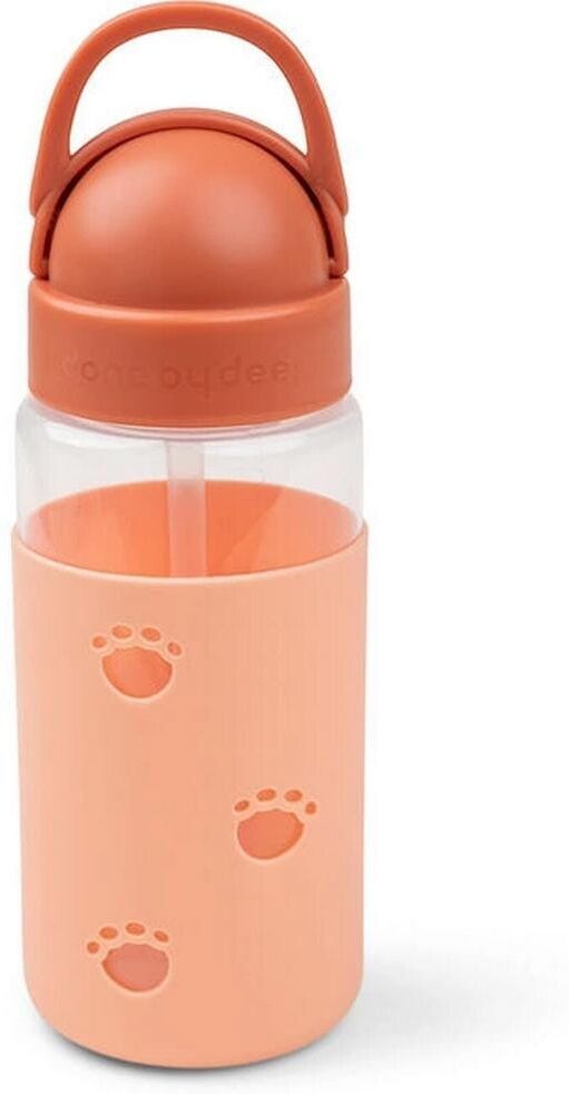 Trinkflasche DONE BY DEER "done by deer Easy-grip Strohhalm Elphee Papaya 350 ml", Baby, Gr. 350ml, papaya, Trinkflaschen Trinkflasche papaya 350ml