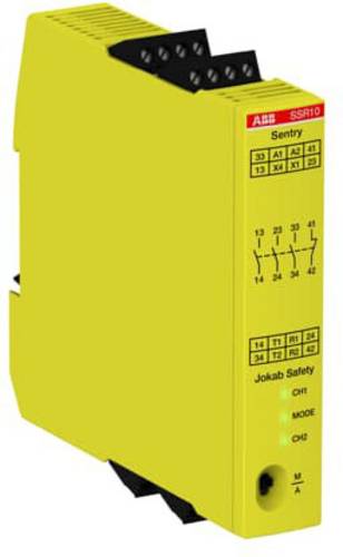 ABB Sicherheitsrelais Sentry SSR10 24VDC (B x H x T) 22.5 x 120 x 120mm 1St.