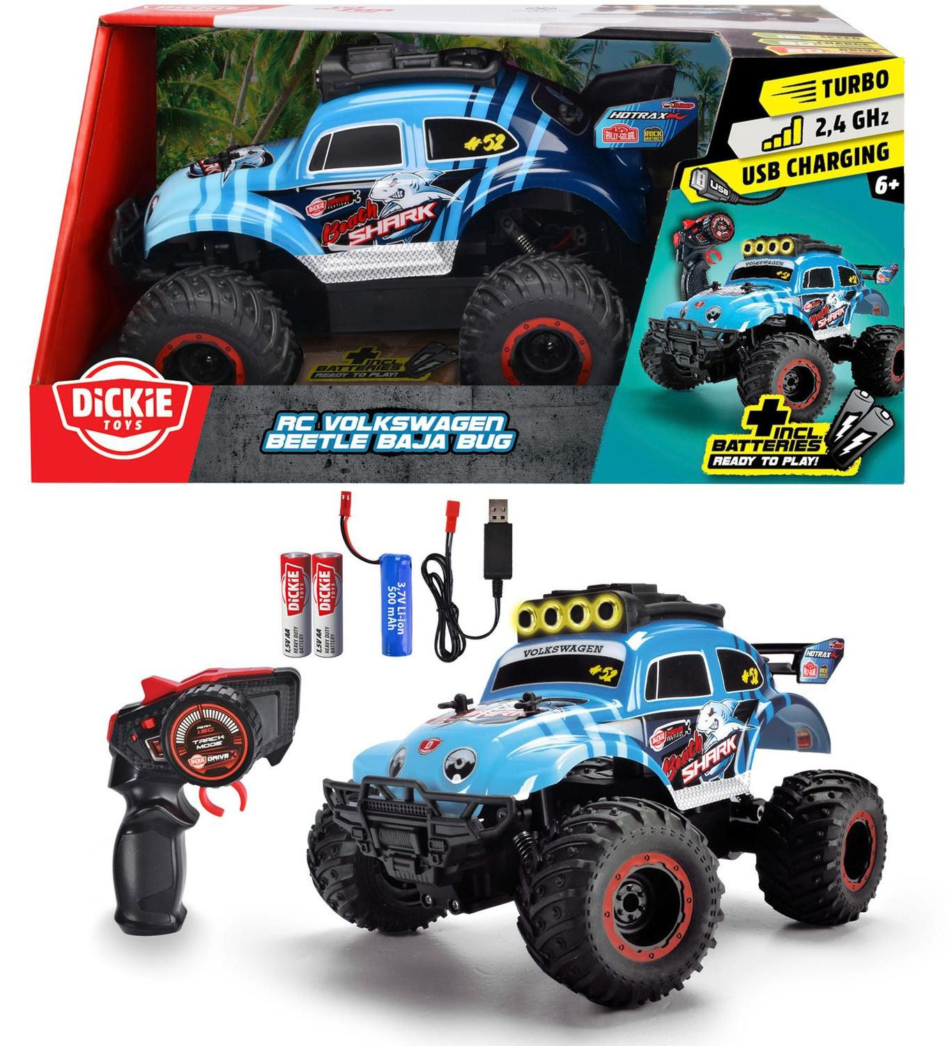 Dickie RC Volkswagen Beetle Baja Bug