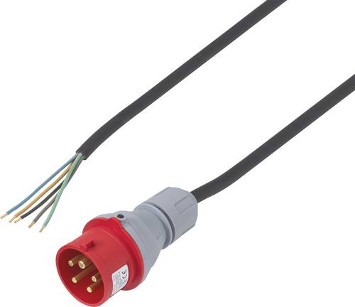 Sygonix SY-7486040 Strom Anschlusskabel Rot 3.00m