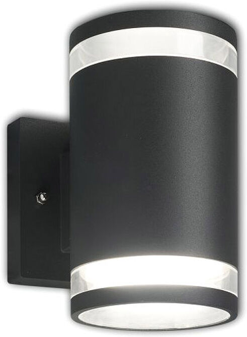 Isoled Wandleuchte Up&down 2xgx53, Ip54, Anthrazit, Exkl. Leuchtmittel