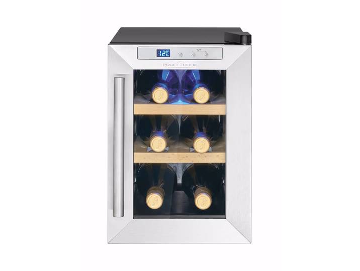 ProfiCook WK 1231 Weinkühlschrank – Weinkühlschrank freistehend – schwarz