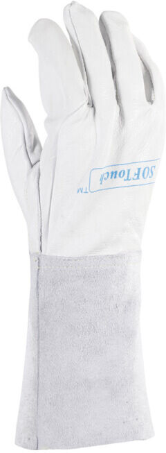 Gants de soudure Weldas taille XXL (10,5)cuir naturel/ toucher doux EN388 EN12477 EN1149-2 10PA (10-1005 XXL)
