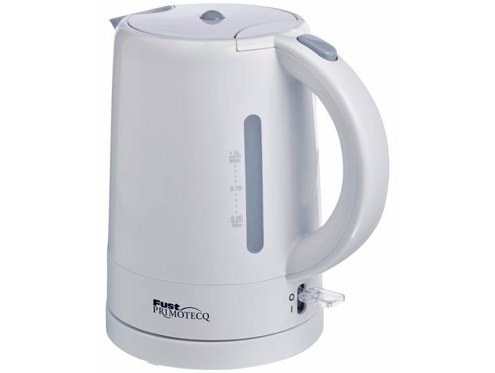 Primotecq WK 1000 Compact Wasserkocher – weiss