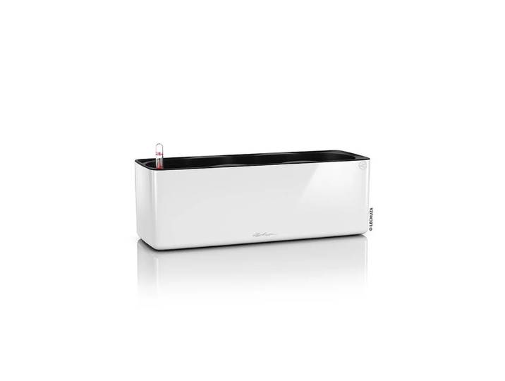 Lechuza - CUBE Glossy Triple-all-in-one, 14cm, Weiss