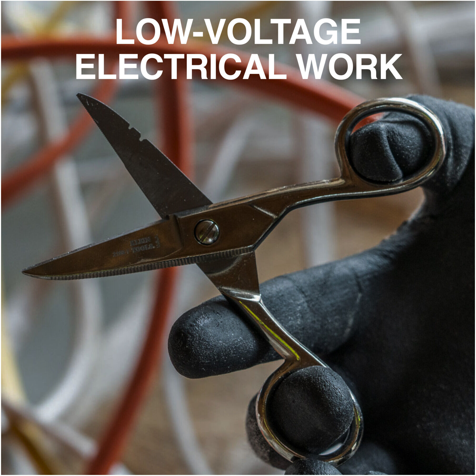 Klein Tools Elektrikerschere vernickelt (21007)