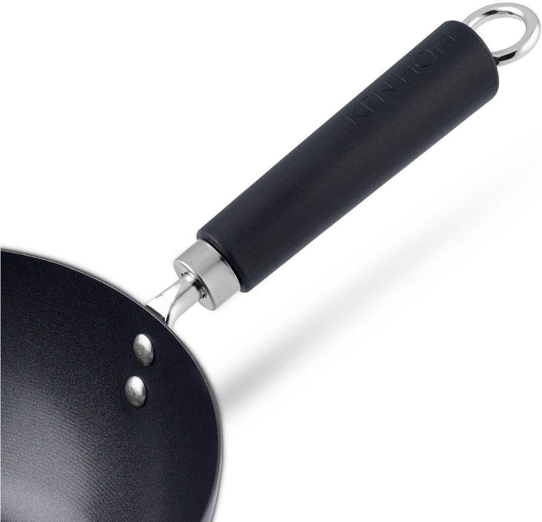 Wok KEN HOM "Ken Hom Wok Excellence 20 cm", schwarz, Pfannen, Wok schwarz Einheitsgröße