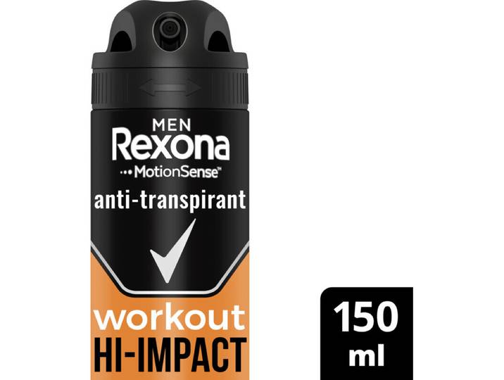Rexona deospray mannen - Workout HI-Impact 150 ml