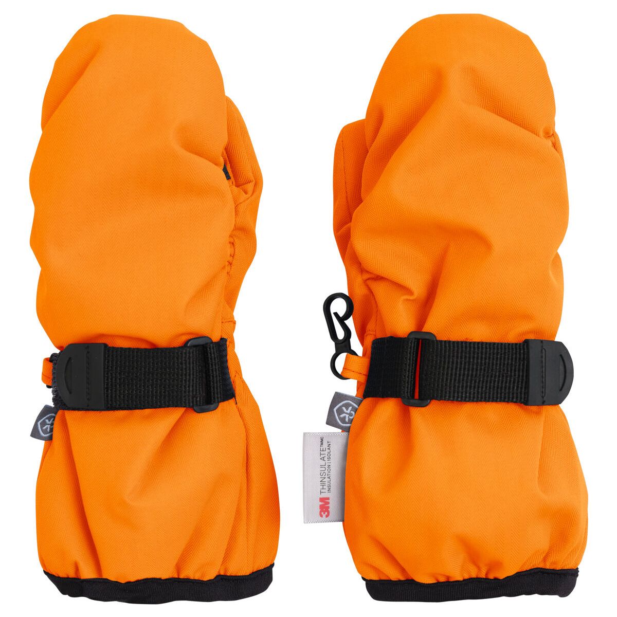Color Kids Mittens Waterproof 743016 flame orange (3940) 2-4 year 743016-3940-2-4 year