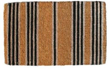 Imports Decor Black Striped Doormat - Black Striped Doormat