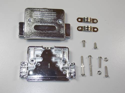 BKL Electronic 10120227 10120227 Polzahl: 50 Kunststoff, metallisiert 180° Silber