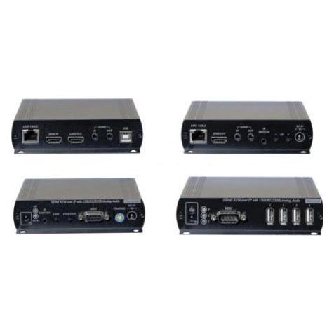 Dexlan KVM Extender Over IP, bis zu 150 m, HDMI / USB, Set (050014)