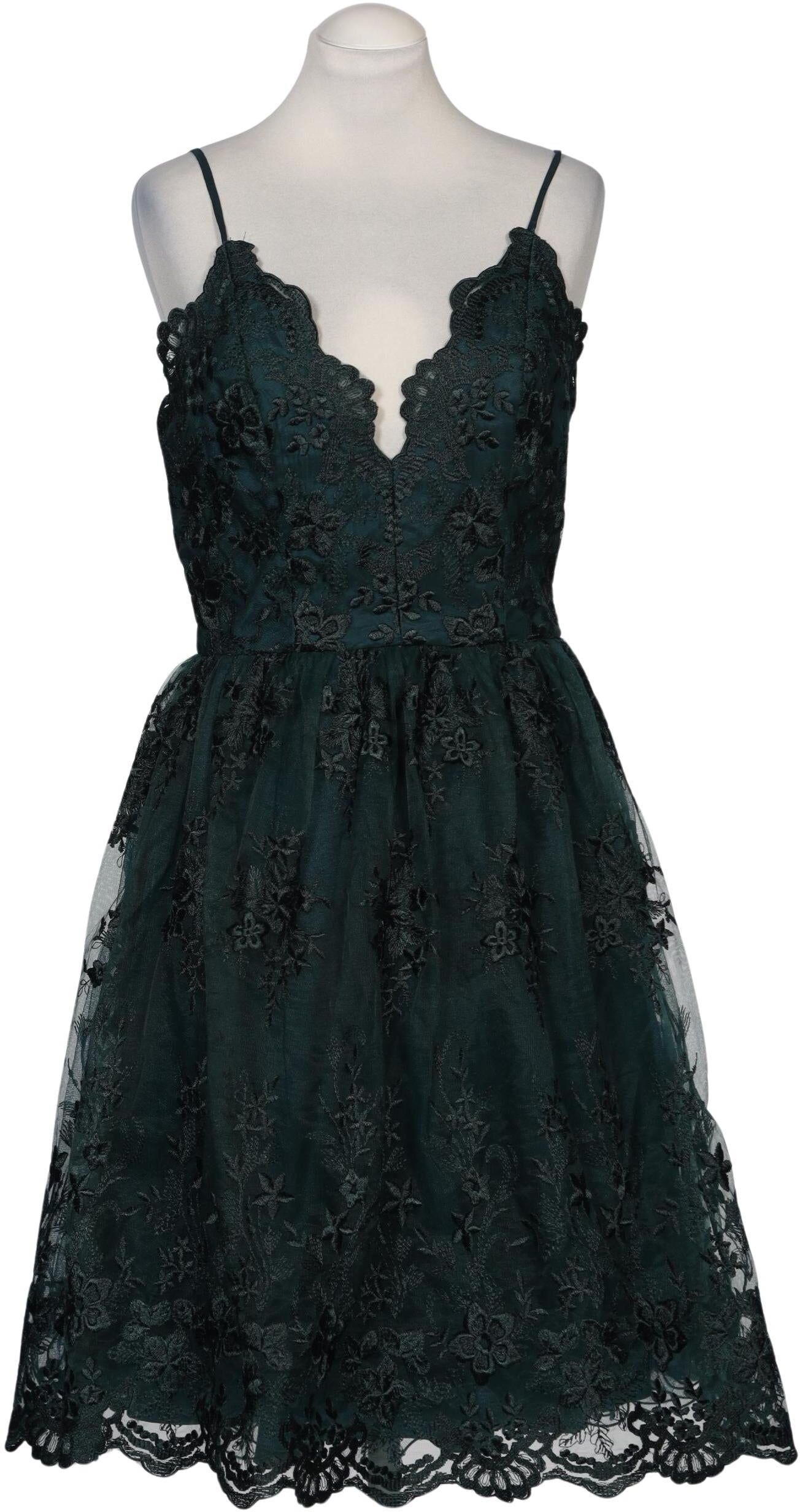 Chi Chi London Damen Kleid, Grün, Gr. EU 40, Synthetik - Second Hand