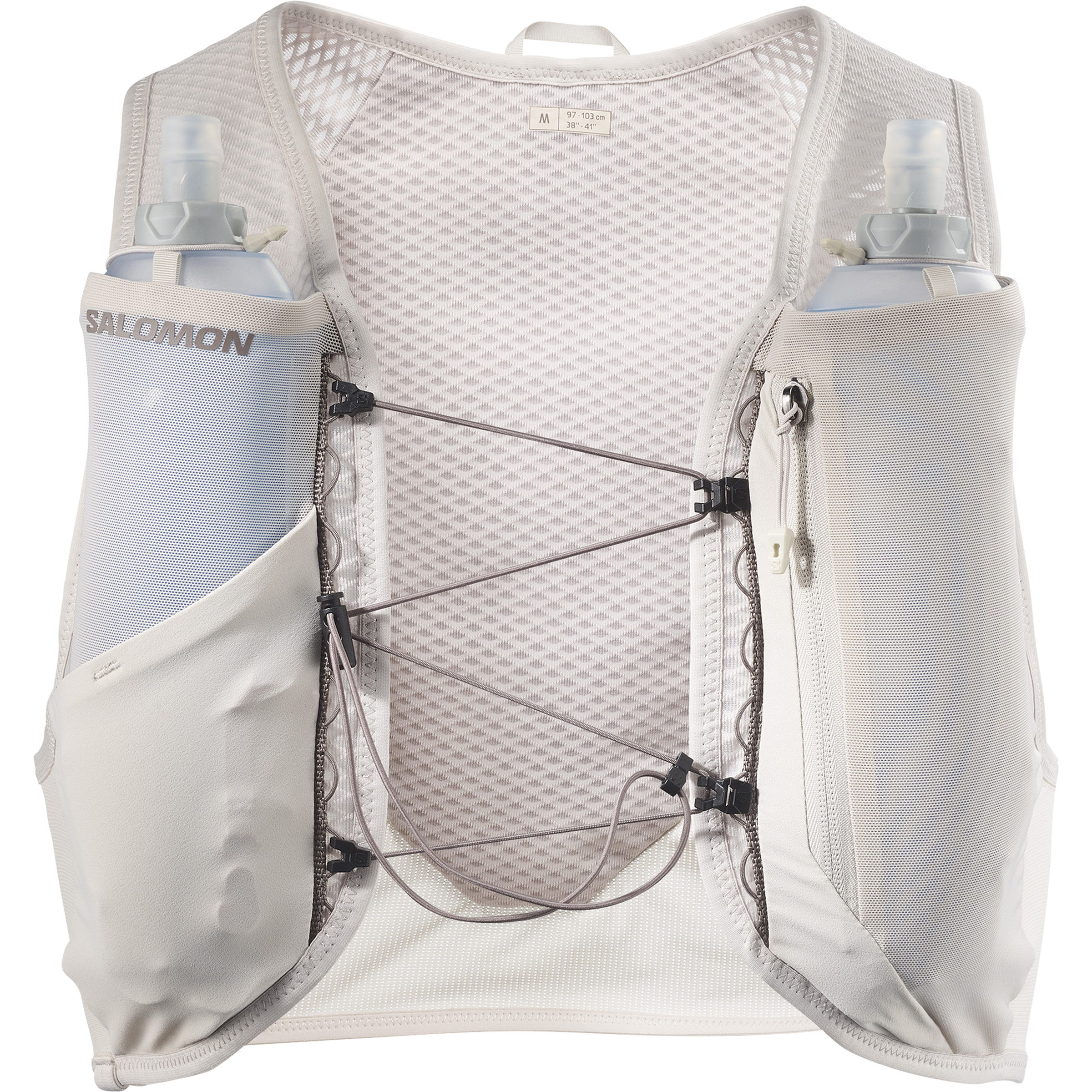 Salomon Grvl Skin 4 Trailrunningrucksack Trailrunningrucksäcke silver cloud-iron Größe 4L | L Laufen | Trailrunning
