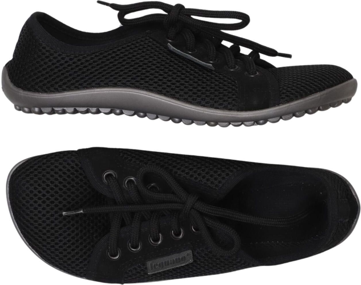 Leguano Damen Sneaker, Schwarz, Gr. EU 37, kein / Etikett - Second Hand