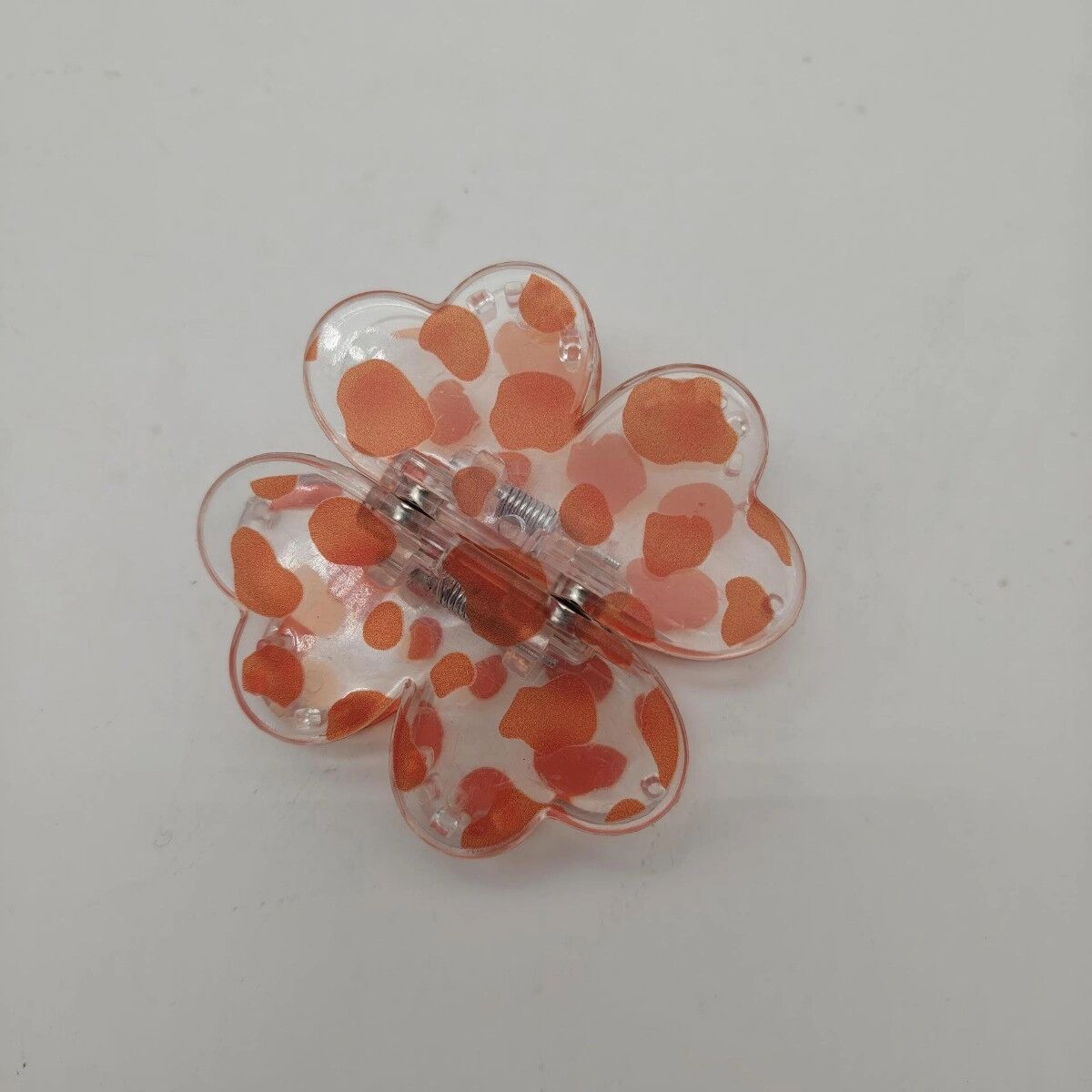 INF Vierblättriger magnetischer Haarclip (Groß) 2er-Pack – Kunststoff-Haarklammer für sicheren Halt und schnelles Styling,