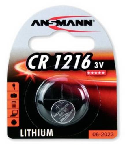 Ansmann Knopfzelle CR1216 3V 24 mAh Lithium