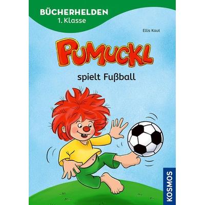 Pumuckl, Bücherhelden 1. Klasse, Pumuckl spielt Fußball, Gebundene Ausgabe von Uli Leistenschneider, Kosmos