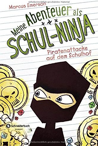 Marcus Emerson - Meine Abenteuer als Schul-Ninja, Band 02: Piratenattacke auf dem Schulhof - Preis vom 09.10.2026 07:28:09 h