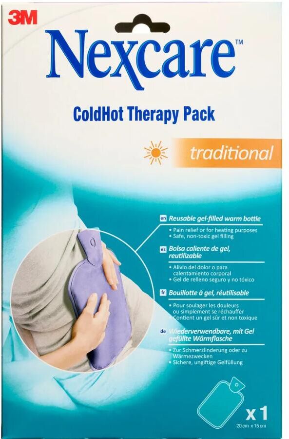 3M Nexcare ColdHot Traditional Varmepude 19x27 cm Medicinsk udstyr 1 stk