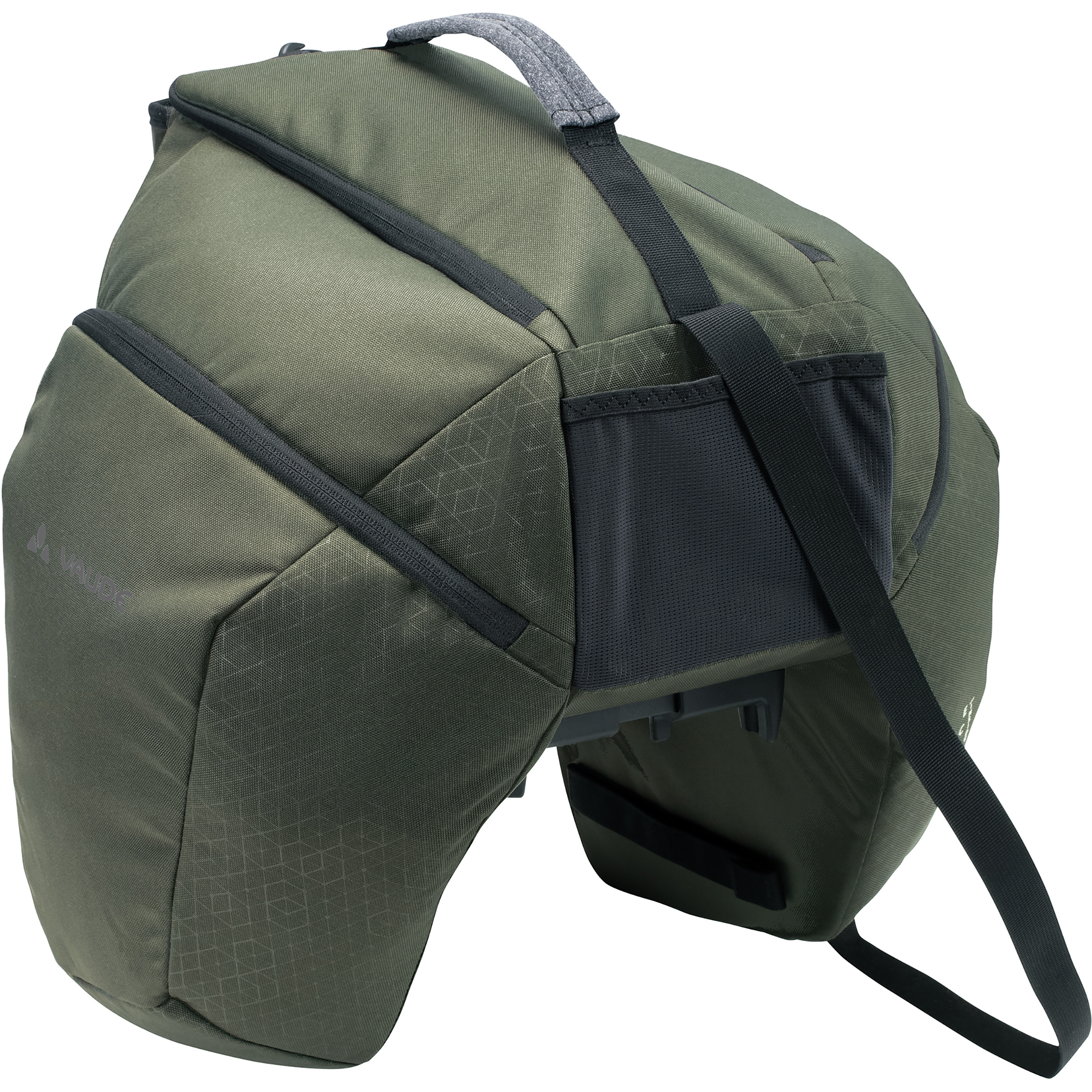 Vaude Esilkroad Plus Fahrradtaschen oliv Größe 27L Bikepacking