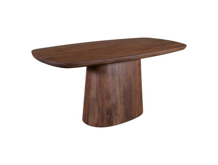 Thekentisch Baldwin – Massivholz Bartisch in Spicebrown, 200x100 cm