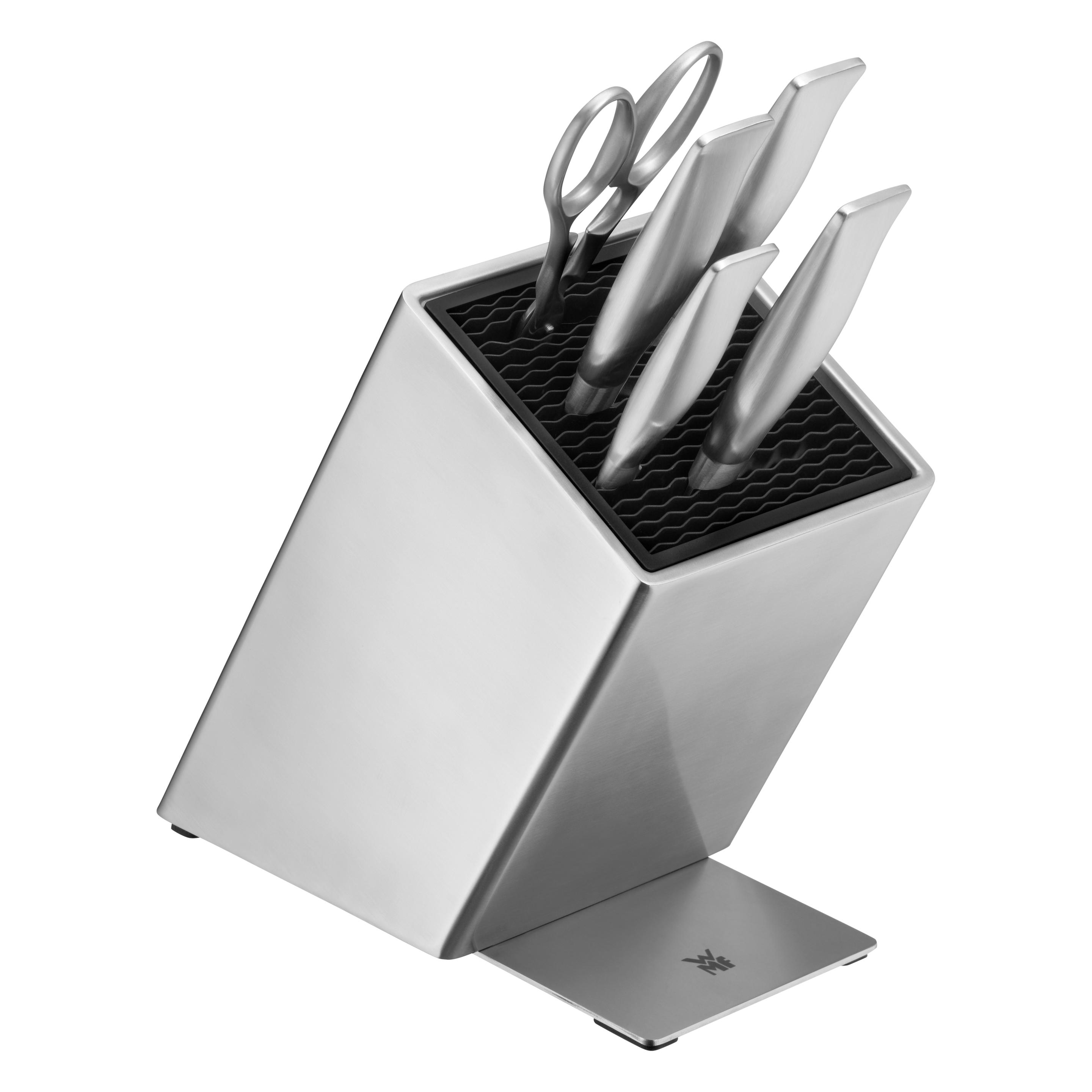 WMF Grand Gourmet Asia Messerblock mit Messerset 6teilig, Made in Germany (3201112296)