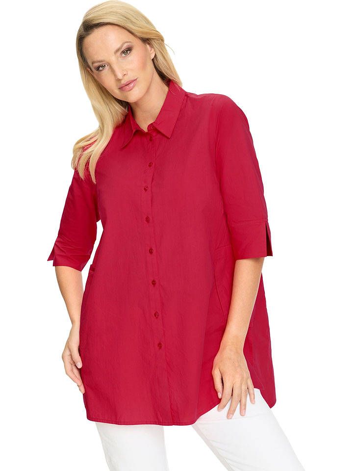 Heine Bluse in Rot - 38