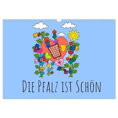 Die Pfalz ist das Beste (Wandkalender 2027 DIN A3 quer), CALVENDO Monatskalender