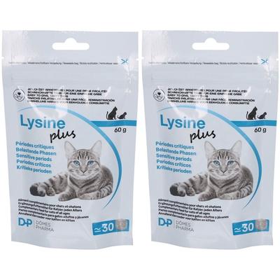 Lysine plus Ergänzungsfuttermittel Tabs f.Katzen 2x 2x30 St Tabletten