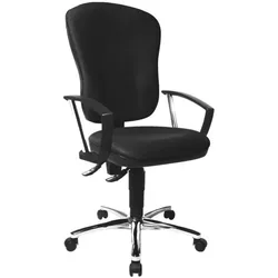 Topstar Bürostuhl »Steel Point 80« ohne Armlehnen schwarz