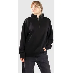 Blue Tomato Washed Out Boyfriend 1/4 Half-Zip Sweater washed black Gr. M