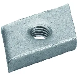 Gewindeplatte Typ 38/17 galZn M10