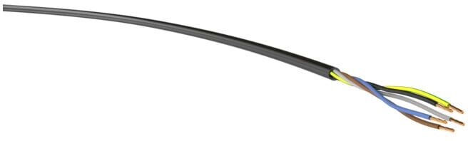 H05VV-F 5G1,0 noir Eca Ri100 câble souple PVC ; sonepar (H05VV-F 5G1,0 sw Eca Ri100)