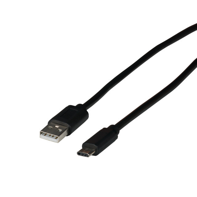 EFB USB 2.0 aansluitkabel A-C, 2 meter, 480 Mbit, 3A