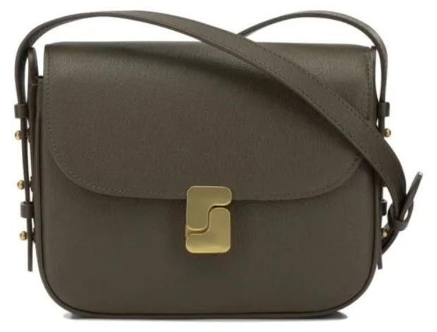 SOEUR Schultertasche Bellissima, Damenmodell, Grün - Einheitsgröße