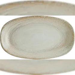 6 x Bonna Patera Gourmet Platte oval 29x17cm