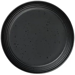 6er-Set ASA Selection Dessertteller Japandi Ø 17,5 cm Porzellan Schwarz