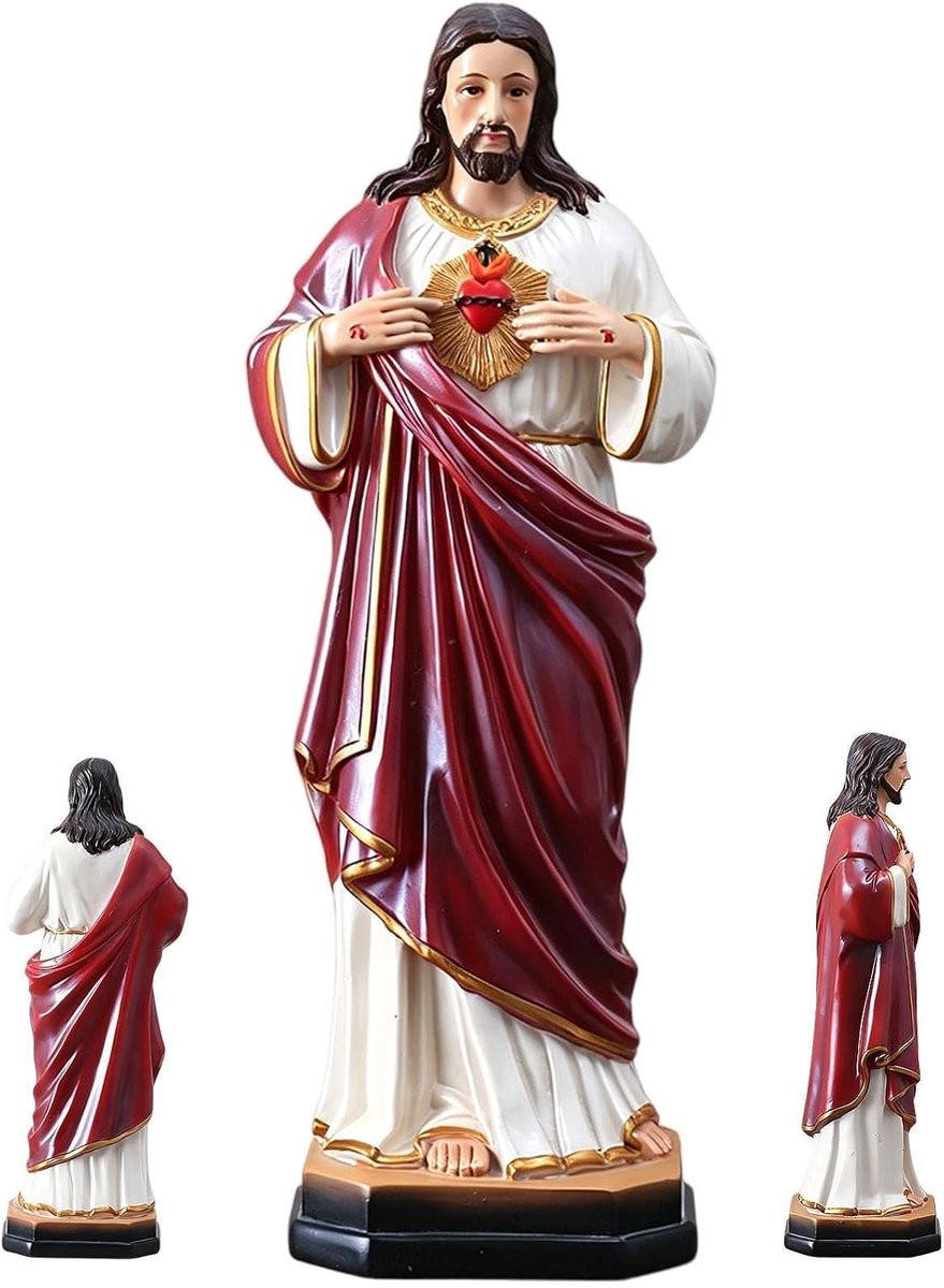 Jezus Christus Beeld - Religieus Decoratie - Hoogte: 215 cm