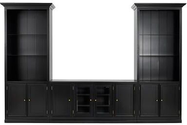 Tuscan 3-Piece Media Group - Black - Ballard Designs