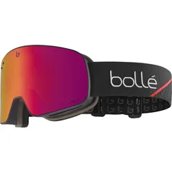 BOLLE NEVADA Schneebrille 2026 race black matte/volt ruby
