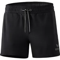 ERIMA Fußball - Teamsport Textil - Shorts Essential Sweat Short Damen, Größe 40 in Schwarz Schwarz