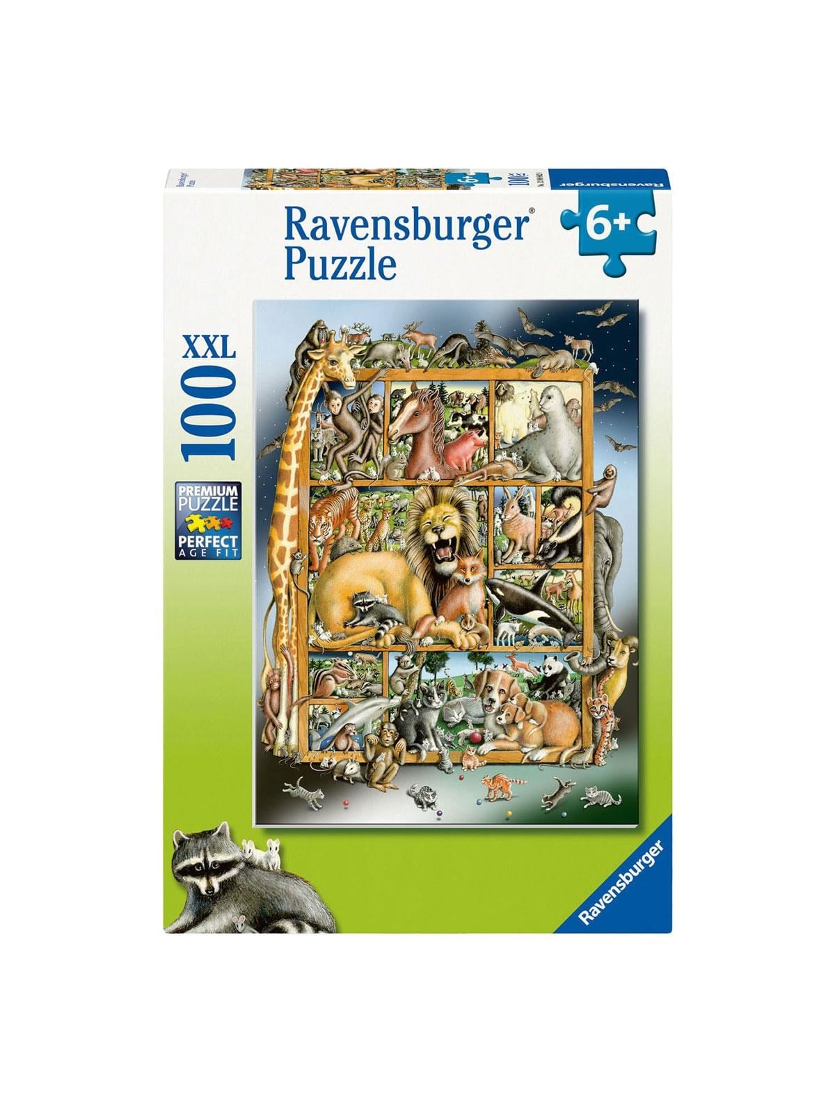 Ravensburger Tiere im Regal