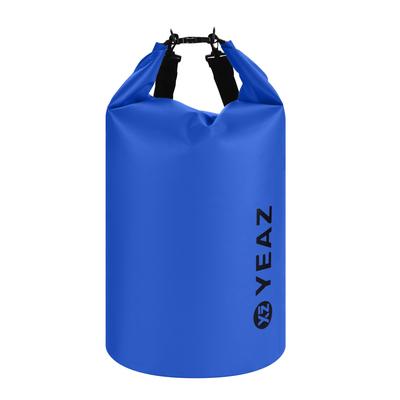 Packsack YEAZ "Wasserfester Packsack 40L ISAR", Gr. 40, blau (dunkelblau), Obermaterial: 100% PVC PVC., Taschen