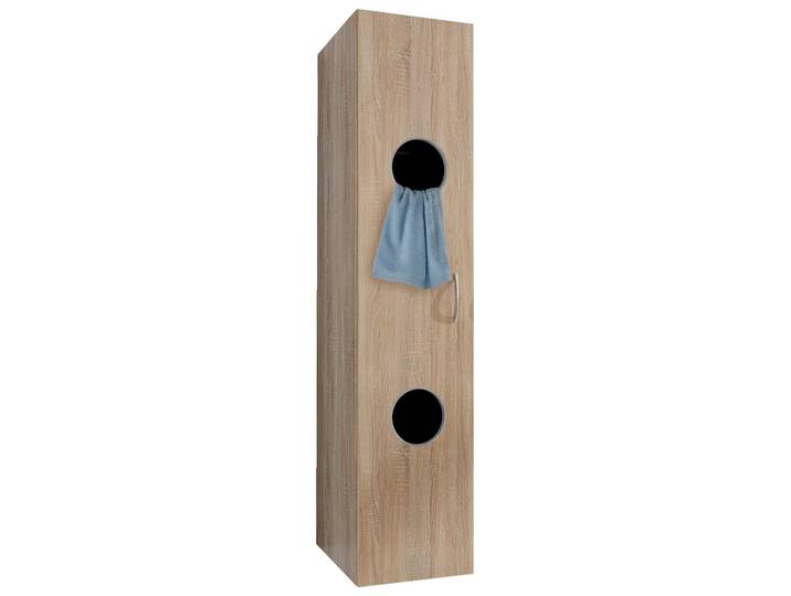 XORA Wäscheschrank MULTIRAUMKONZEPT, Eiche sägerau/sonoma, Holznachbildung