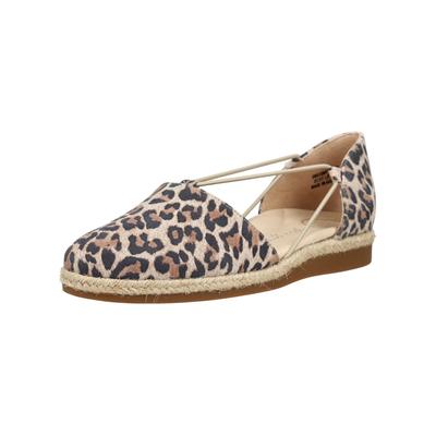 Espadrille PAUL GREEN "Paul Green Halbschuhe Leder", Damen, Gr. 36, leopard, Leder, Schuhe Espadrille