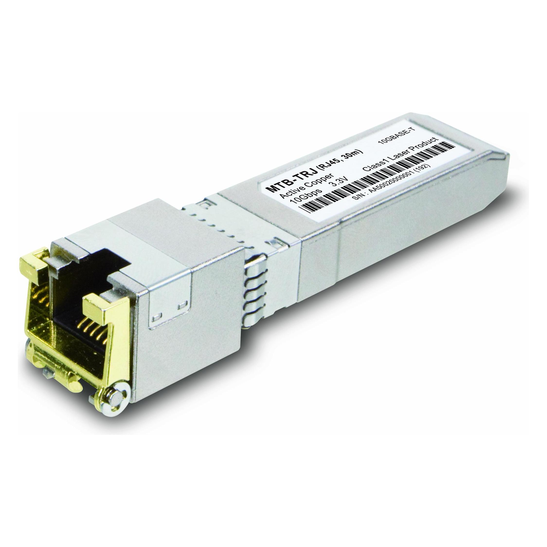 Planet 1-Port GE SFP+ Transciever - 30m MTB-TRJ (MTB-TRJ)