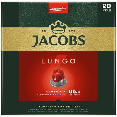 Jacobs Kaffeekapseln Lungo Classico 20 Kapseln (104 g)